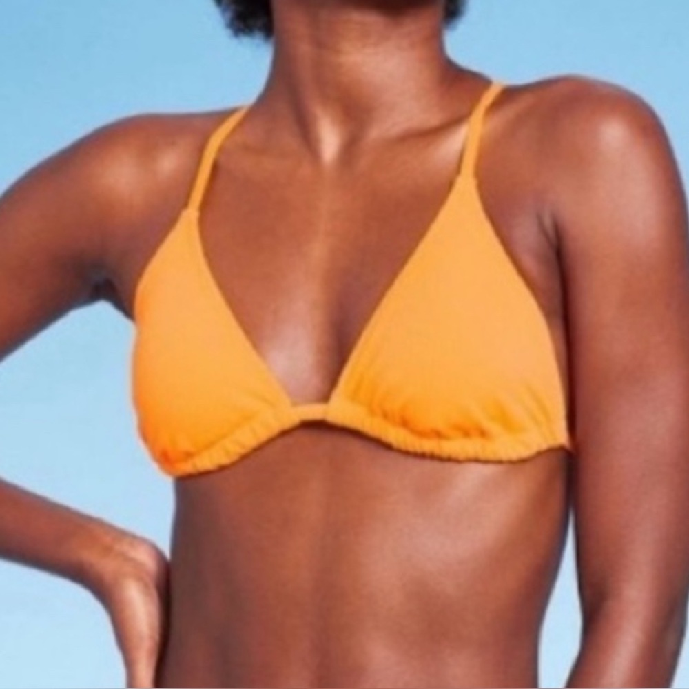 Wild Fable Orange Bikini Top
